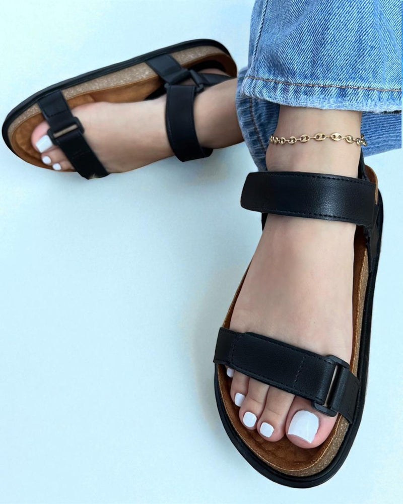 Sandalias Femeninas Doble Correa – Cómodas, Versátiles y Juveniles | Hamsa Shoes Colombia